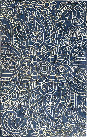 Haven Hand Tufted Carpet (8x5) By Qaaleen