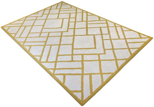 Genesis Hand Tufted Carpet (7.5x5) By Qaaleen