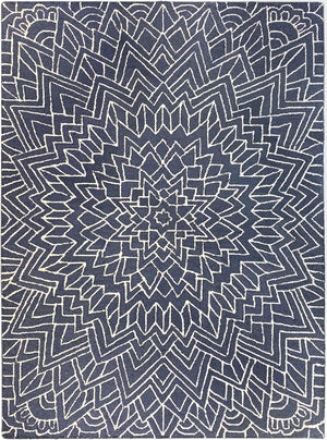 Azalea Hand Tufted Carpet (7x5) By Qaaleen
