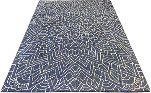 Azalea Hand Tufted Carpet (7x5) By Qaaleen