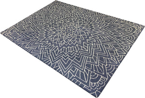 Azalea Hand Tufted Carpet (7x5) By Qaaleen