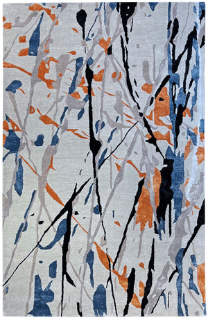 Artistic Panits I Hand Tufted Carpet (8x5) By Qaaleen