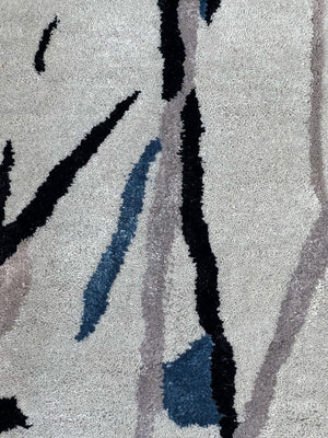 Artistic Panits I Hand Tufted Carpet (8x5) By Qaaleen