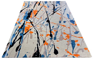 Artistic Panits I Hand Tufted Carpet (8x5) By Qaaleen