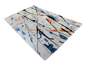 Artistic Panits I Hand Tufted Carpet (8x5) By Qaaleen