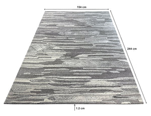 Jordan Hand Tufted Carpet (8x5) By Qaaleen