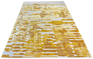 Caltha Hand Tufted Carpet (8x5) By Qaaleen