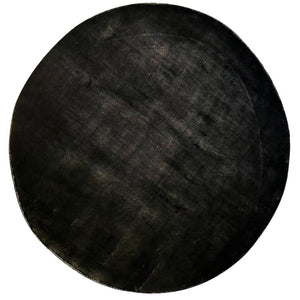 Charcoal Hand Tufted Carpet (5x5) By Qaaleen