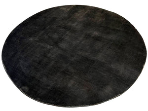 Charcoal Hand Tufted Carpet (5x5) By Qaaleen