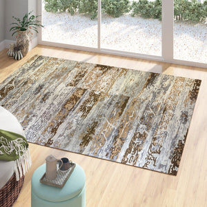 Meridian Sand Hand Tufted Carpet (8x13) By Qaaleen - Home Artisan