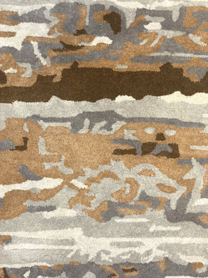 Meridian Sand Hand Tufted Carpet (8x13) By Qaaleen - Home Artisan