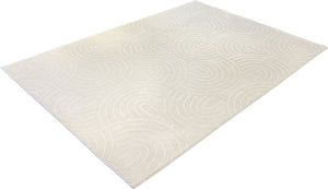 Caldera Hand Loom Carpet (5x8) By Qaaleen - Home Artisan