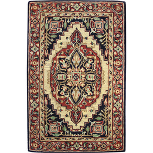 Ardebil Hand Tufted Carpet (3x5) By Qaaleen - Home Artisan