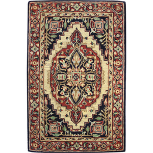 Ardebil Hand Tufted Carpet (3x5) By Qaaleen - Home Artisan