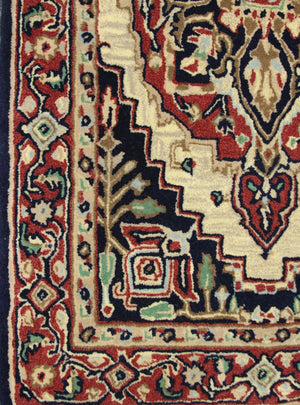 Ardebil Hand Tufted Carpet (3x5) By Qaaleen - Home Artisan