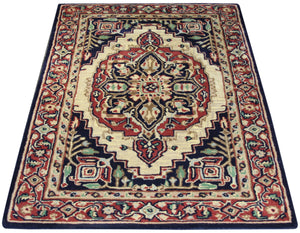 Ardebil Hand Tufted Carpet (3x5) By Qaaleen - Home Artisan