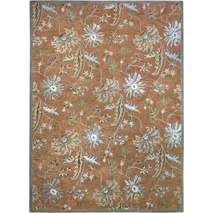 Flora Hand Tufted Carpet (8x11) By Qaaleen - Home Artisan