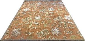 Flora Hand Tufted Carpet (8x11) By Qaaleen - Home Artisan