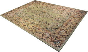 Zinnia Hand Tufted Carpet (8x11) By Qaaleen - Home Artisan