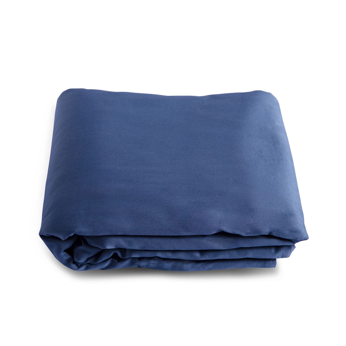 Solid Moonlight Blue Duvet Cover by Veda Homes - Home Artisan