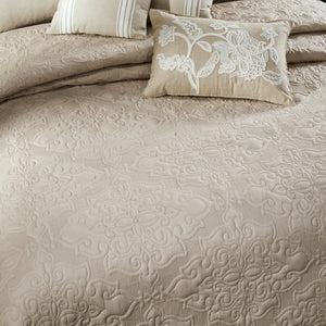 Grapevine Embroidered Bedding Set (6 pcs) - Home Artisan