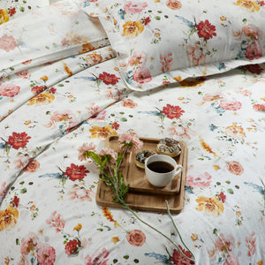 Retreat Digital Printed Duvet Cover by Houmn