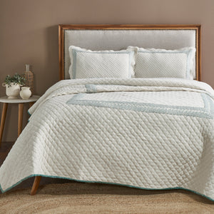Arturia Quilted Bedding Set (3 pcs) - Home Artisan