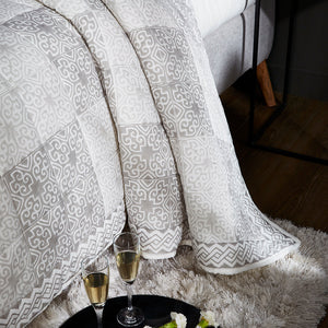Sage Cotton Quilt Set (3 pcs) by Houmn