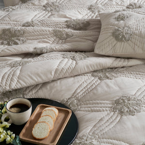 Hemera Embroidered Bedding Set (3 pcs) by Houmn