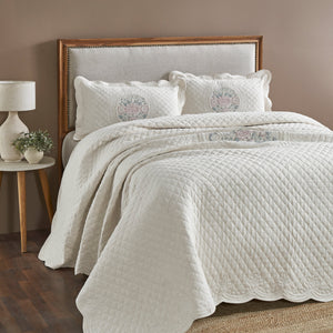 Minerva Embroidered Bedding Set (3 pcs) by Houmn