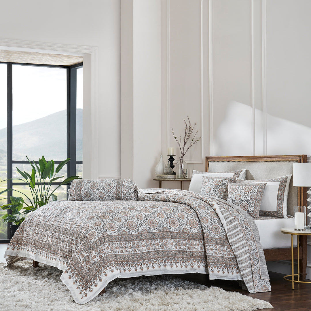 Zahira Cotton Quilt - Home Artisan