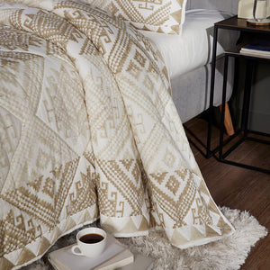 Arala Cotton Quilt Set (3 pcs) by Houmn