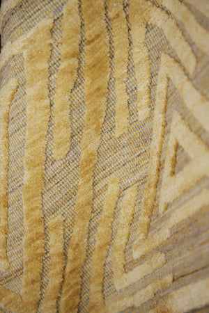 The Honey Gold Hand Loom Carpet (5x8) By Qaaleen - Home Artisan