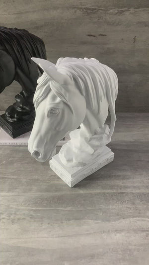 Elwood Horse Sculpture - Black