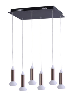 Thea 6-Lamp Chandelier