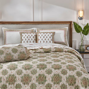 Adhishree Block Print Cotton Dohar - Home Artisan