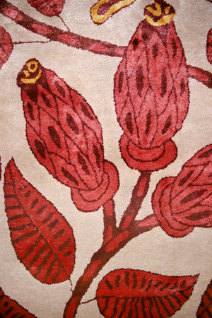 The Carnations Hand Tufted Carpet (6x9) By Qaaleen - Home Artisan