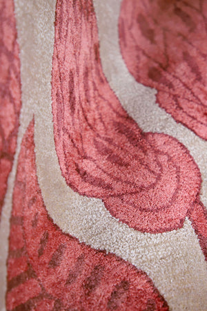 The Carnations Hand Tufted Carpet (6x9) By Qaaleen - Home Artisan
