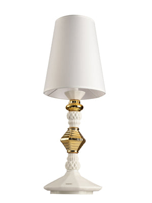 Eldoris White and Gold Table Lamp - Home Artisan