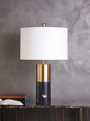 Wiles Black Marble Table Lamp