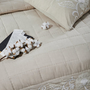 Cradle Embroidered Bedding Set (6 pcs) by Houmn