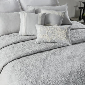 Grapevine Embroidered Bedding Set (6 pcs) by Houmn