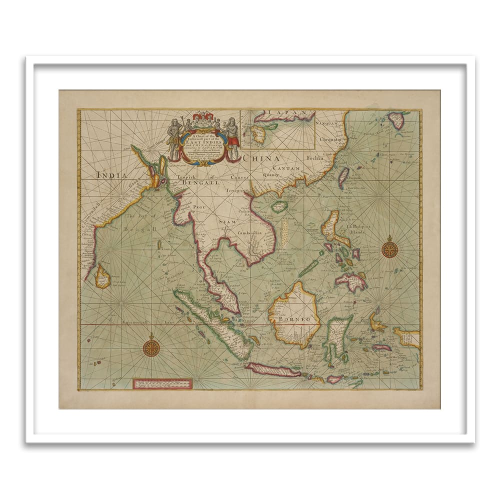 A Chart of the East Indies and China - Home Artisan