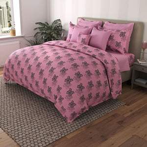 Msc Twins Star Egyptian Cotton Duvet Cover Set (3 Pcs) by By Adab - Home Artisan