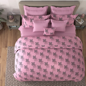 Msc Twins Star Egyptian Cotton Duvet Cover Set (3 Pcs) by By Adab - Home Artisan