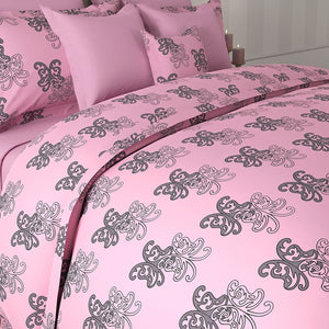 Msc Twins Star Egyptian Cotton Duvet Cover Set (3 Pcs) by By Adab - Home Artisan