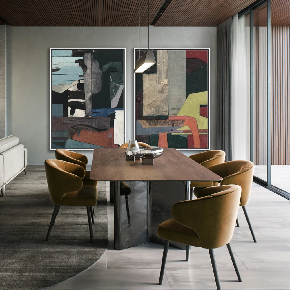 Mid-Century Collage III - Home Artisan