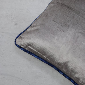 Cozy Velvet Cushion Cover (Titanium) by Tapestry