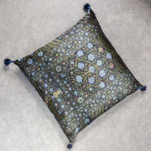 Blue and Green Printed Cushion Cover by Peter D'Ascoli - Home Artisan