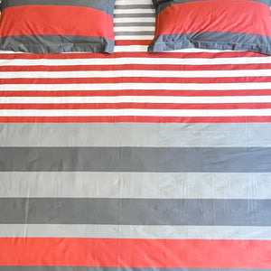 Marvel Stripes Cotton Bed Sheet